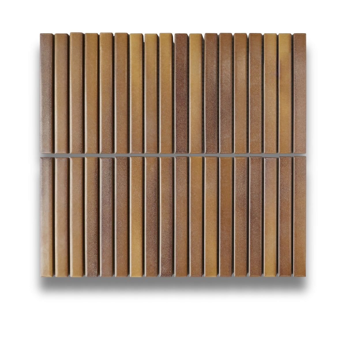 Ombre Fingers Burnt Orange Matt