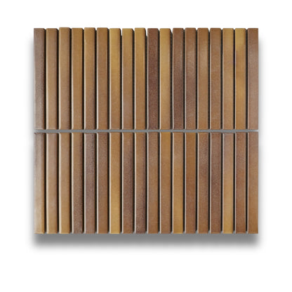 Ombre Fingers Burnt Orange Matt