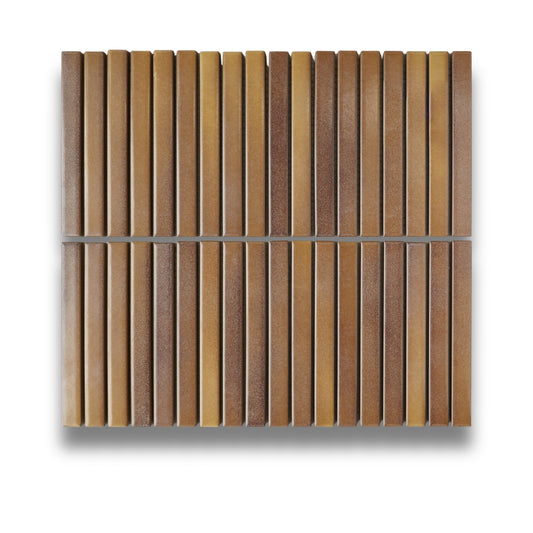 Ombre Fingers Burnt Orange Matt