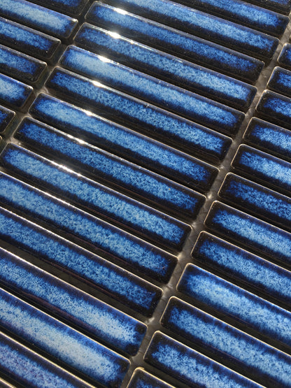 Vintage Finger Deep Sea Blue Gloss 12x92mm