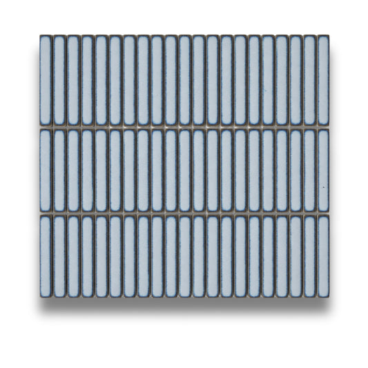 Vintage Finger Pale Blue Gloss 12x92mm
