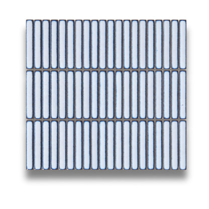 Vintage Finger Sky Blue Gloss 12x92mm