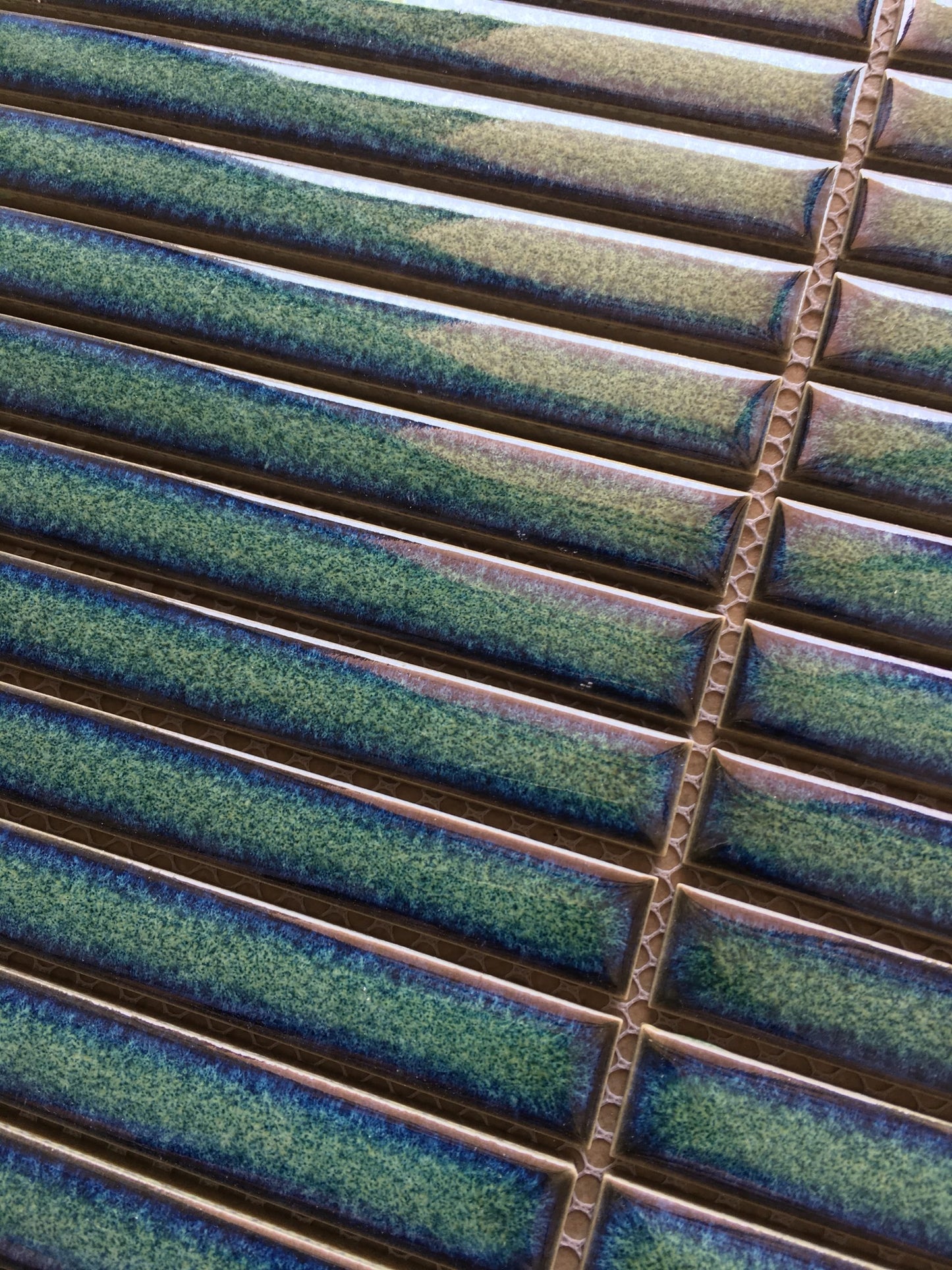 Vintage Finger Green Long Gloss 15x145mm
