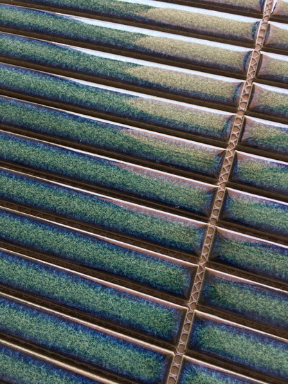 Vintage Finger Green Long Gloss 15x145mm