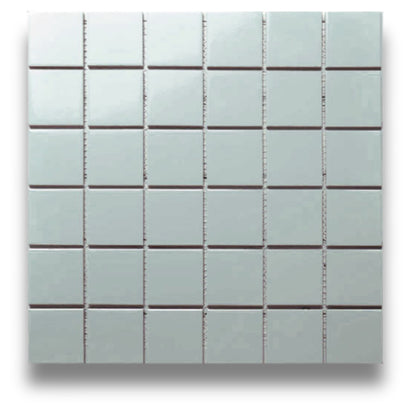 Square Mosaic Mint Matt 48x48mm