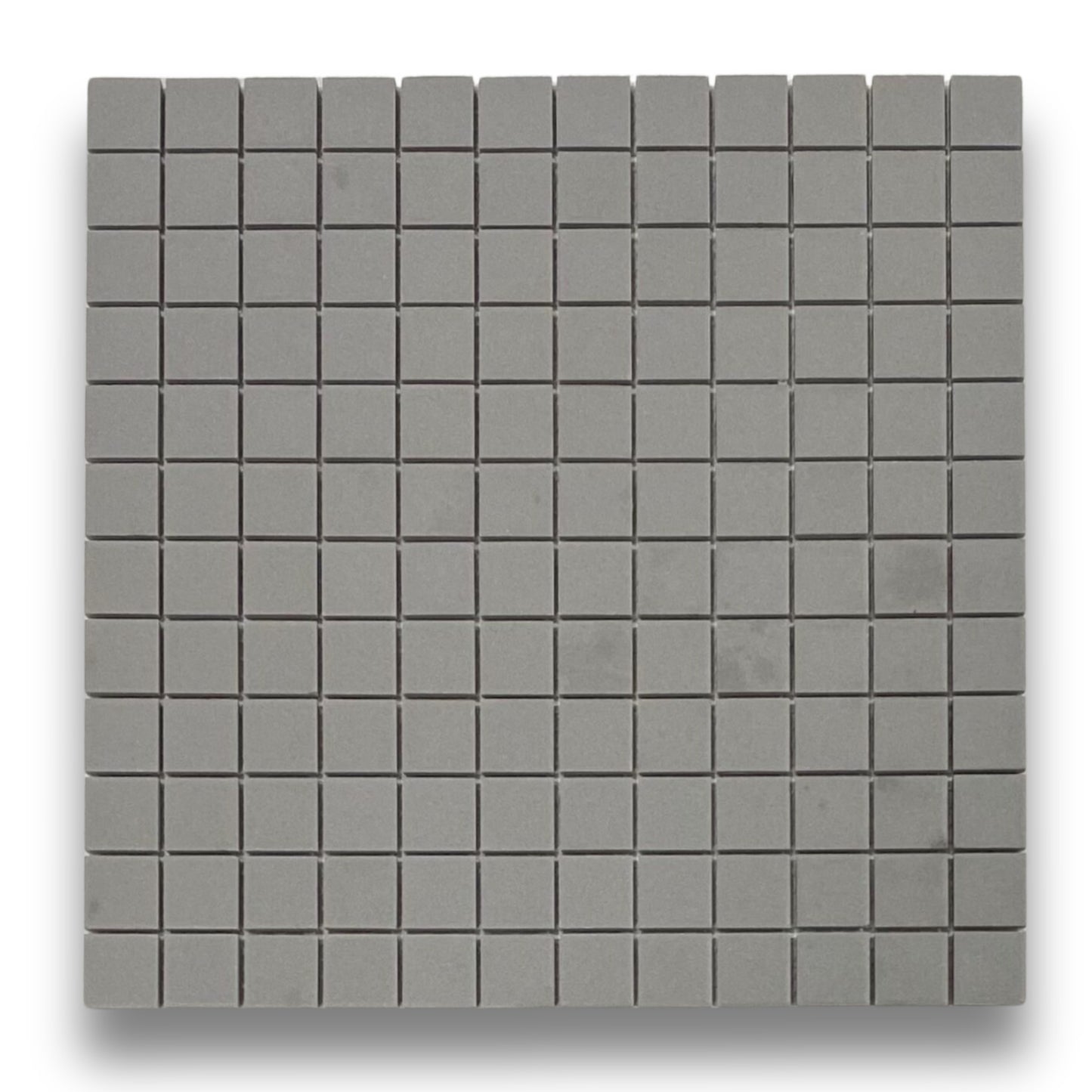 Raku Grey Square Matt 23x23mm