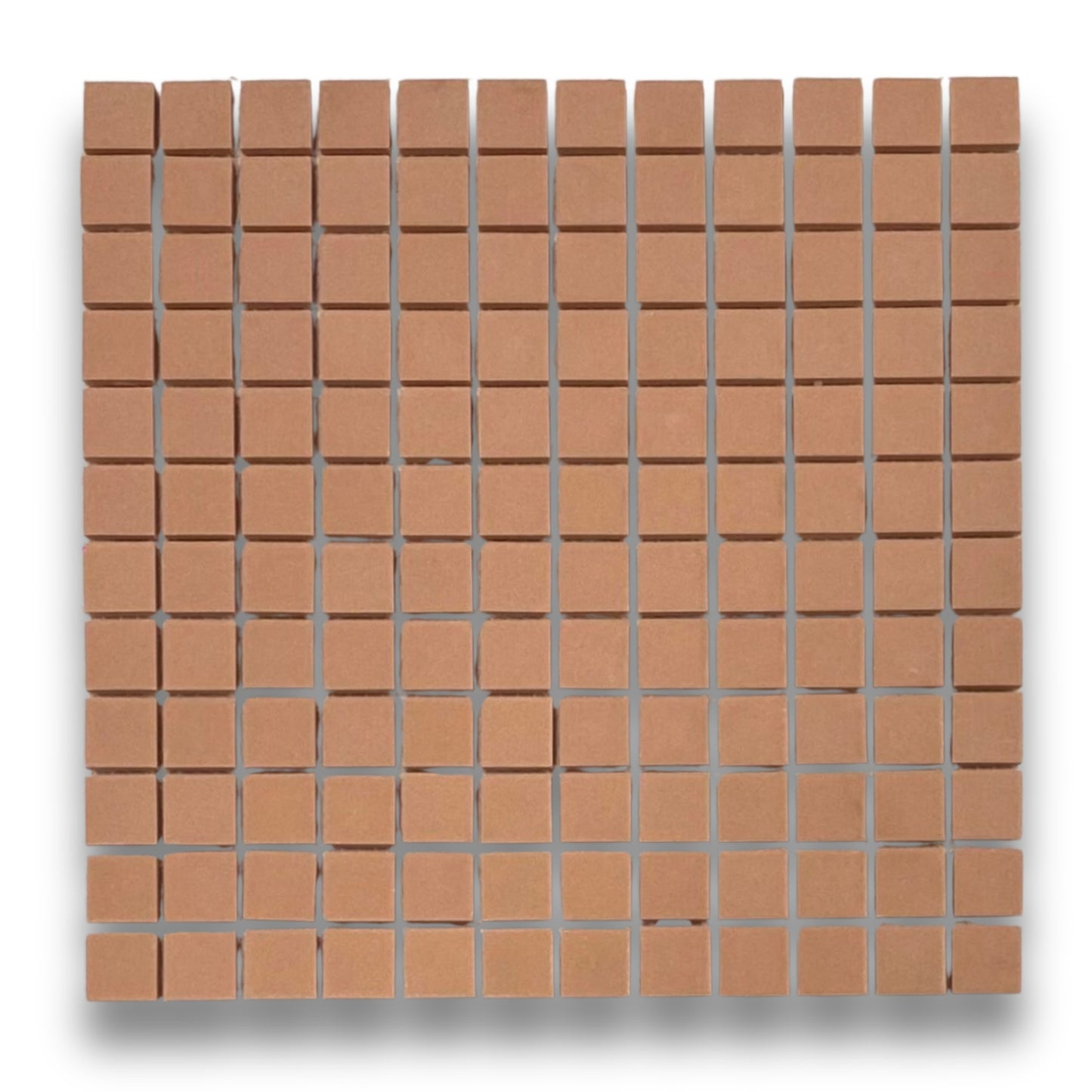Raku Terracotta Square Matt 23x23mm
