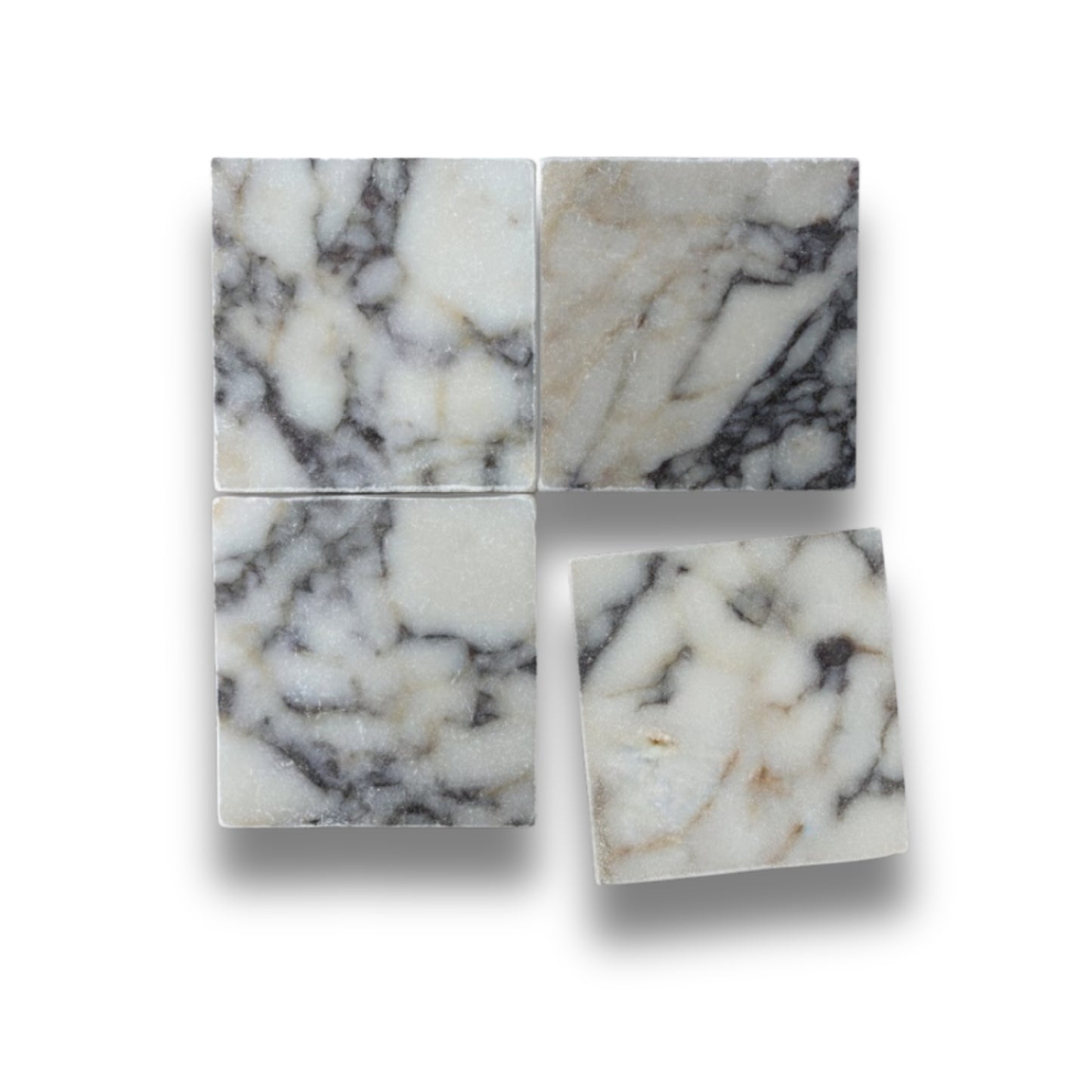 Calacatta Viola Tumbled 150x150mm