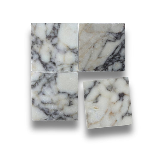 Calacatta Viola Tumbled 150x150mm