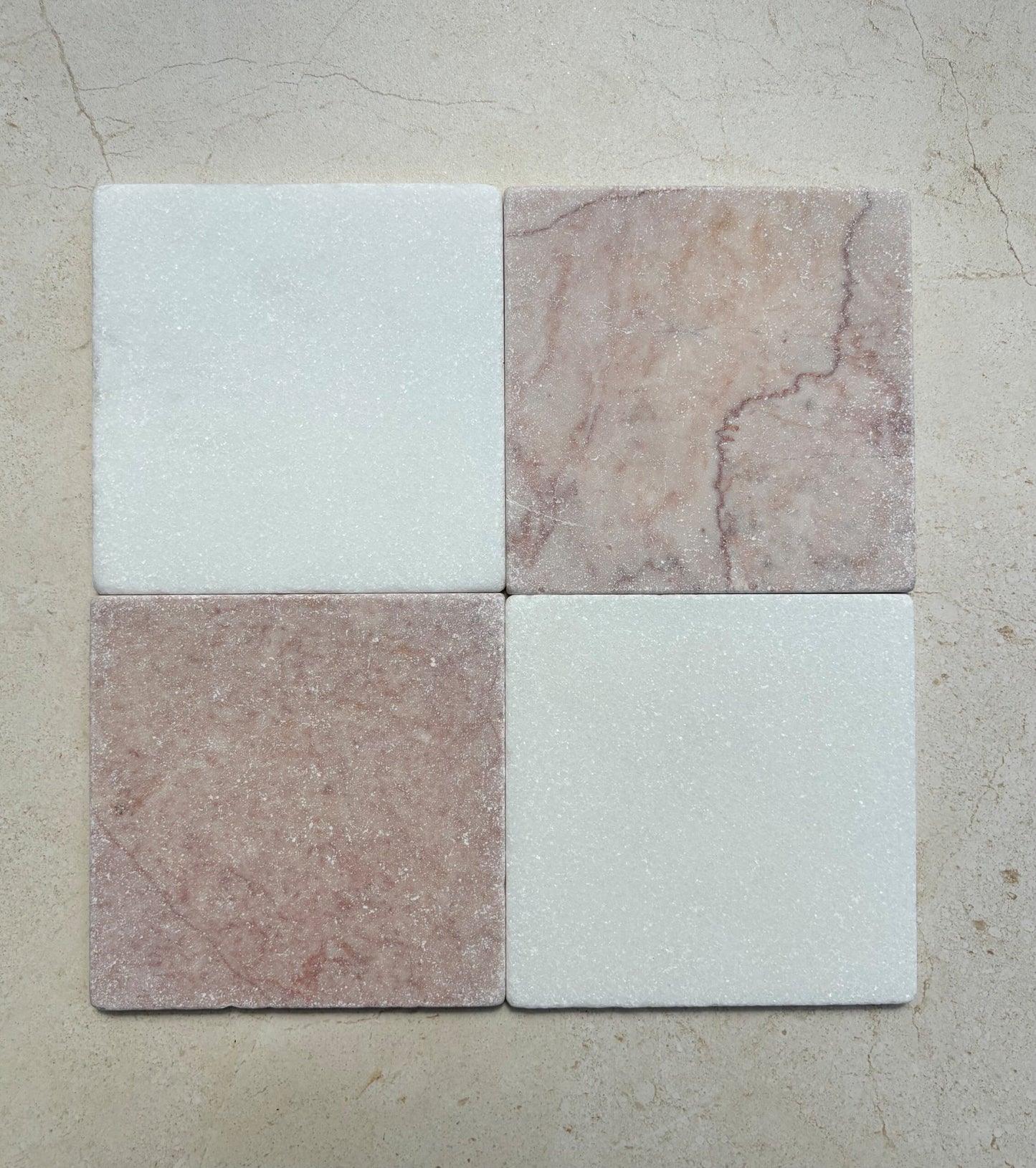 Thassos Tumbled 150x150mm