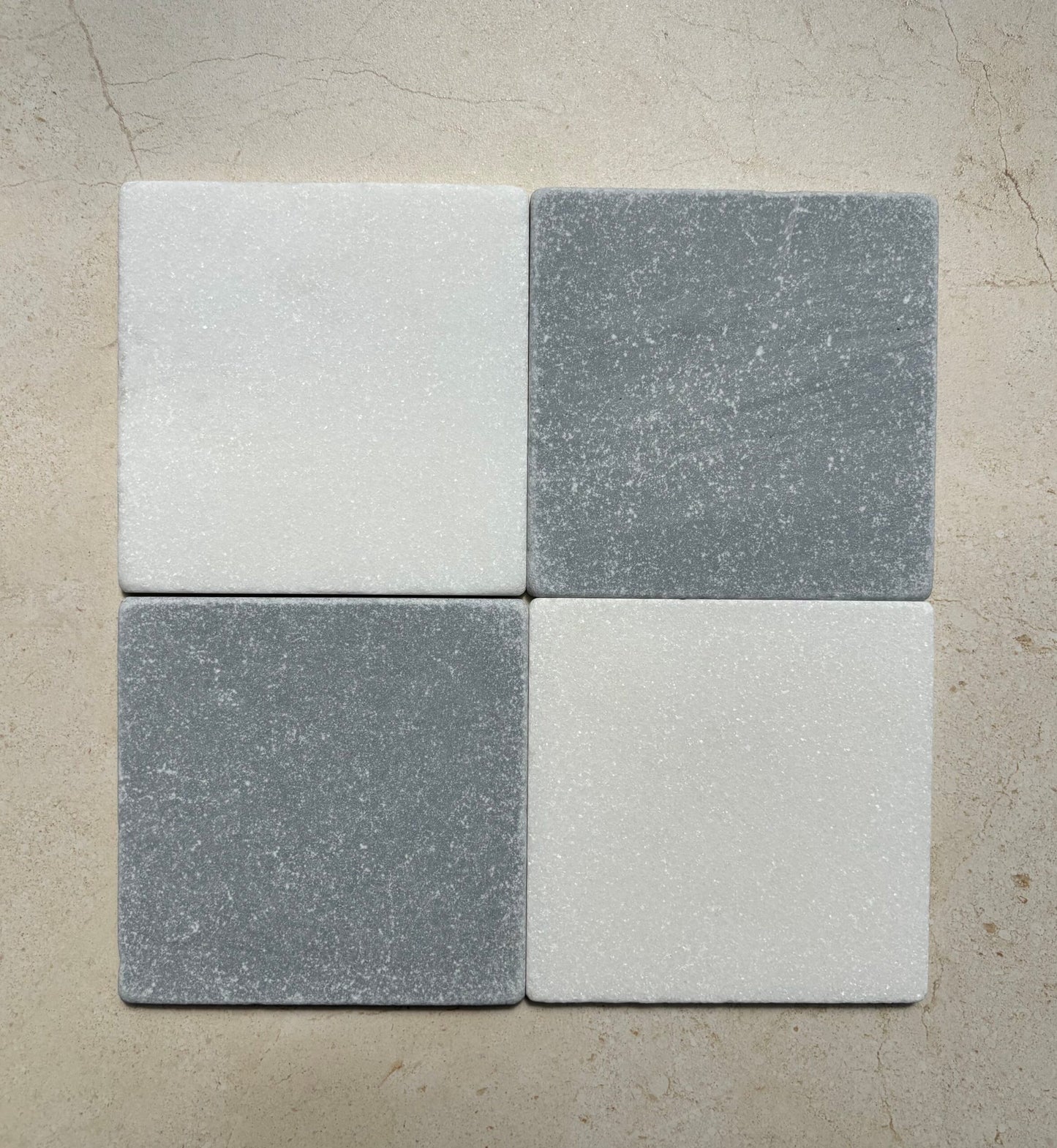 Thassos Tumbled 150x150mm