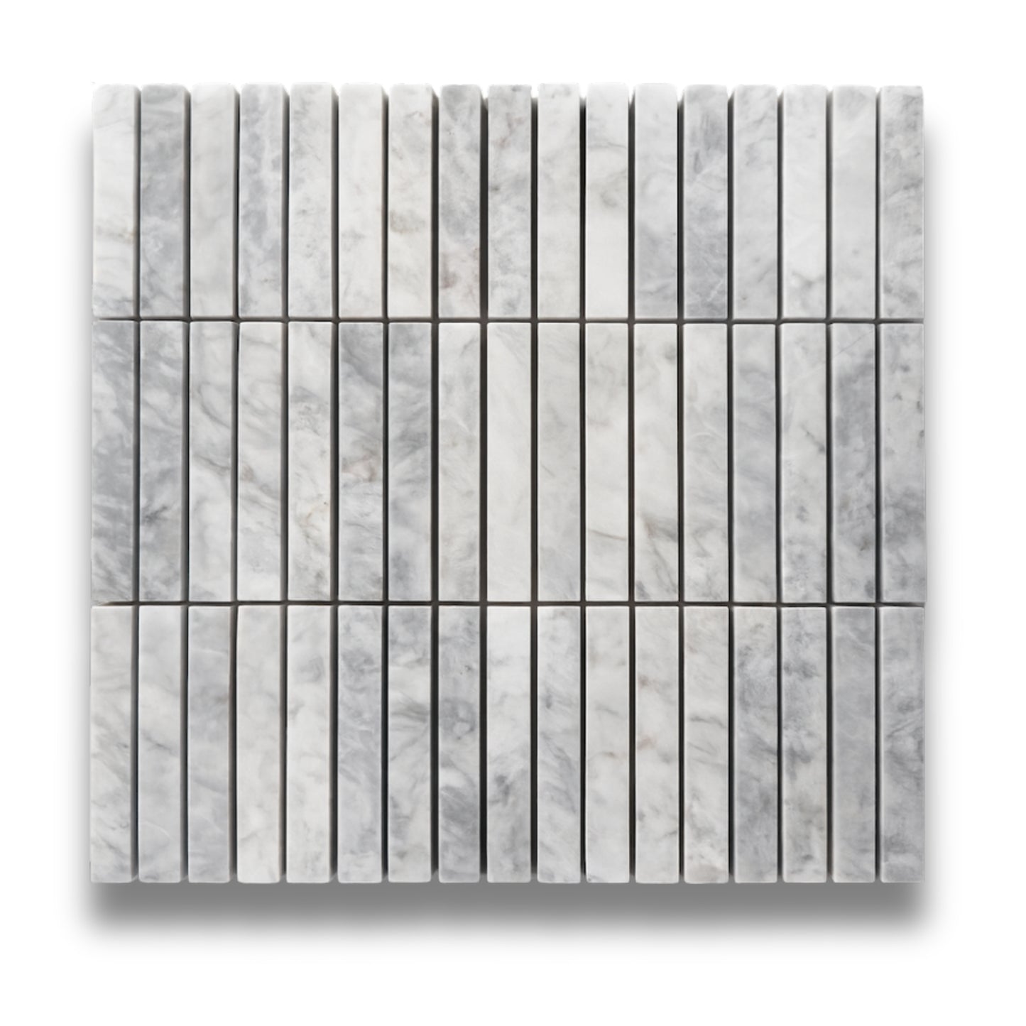Swiss Bianco Finger Mosaic 15x98mm