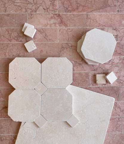 Octagon w/Dot Ariana Cream 305x305mm