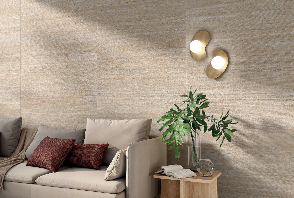 Perpetual Travertino Cream Matt 300x600mm