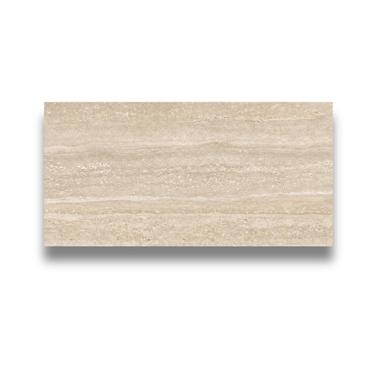 Perpetual Travertino Cream Matt 300x600mm