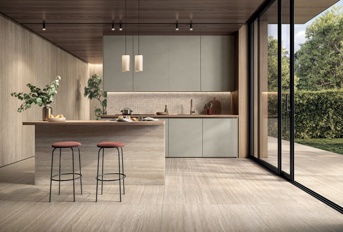 Perpetual Travertino Cream Matt 600x1200mm