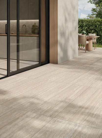 Perpetual Travertino Cream External 600x1200mm