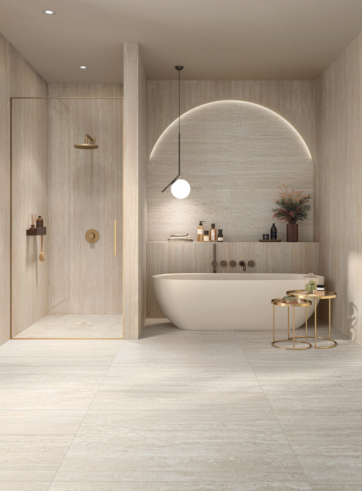 Perpetual Travertino Ivory Edged 600x1200mm