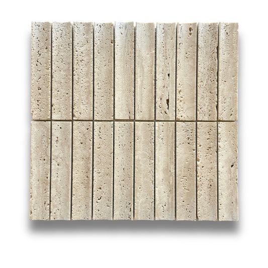 Concave Kit Kat Travertine Classic Honed