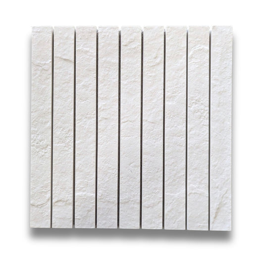 Diyon White Structured 30x300mm
