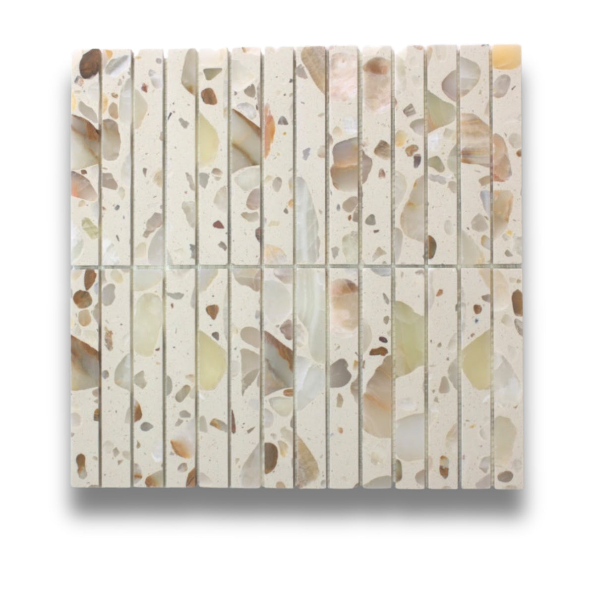 Terrazzo Gemma Gemstone Kit Kat Polished 600x600mm