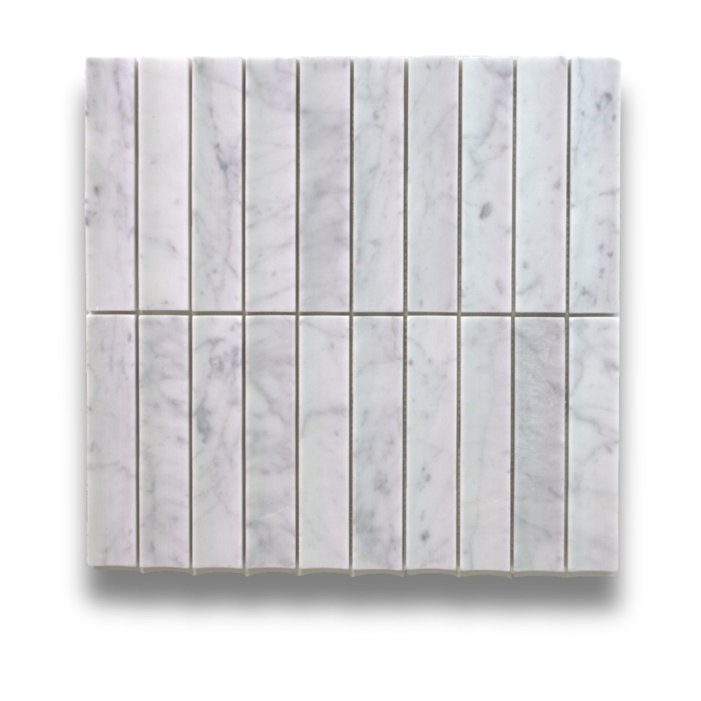 Concave Kit Kat Carrara Honed