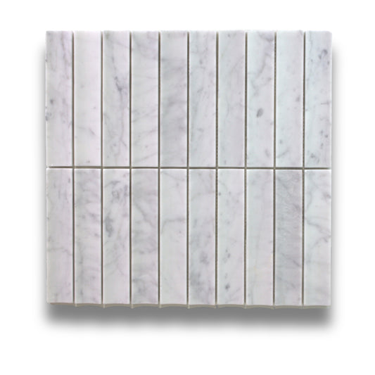 Concave Kit Kat Carrara Honed