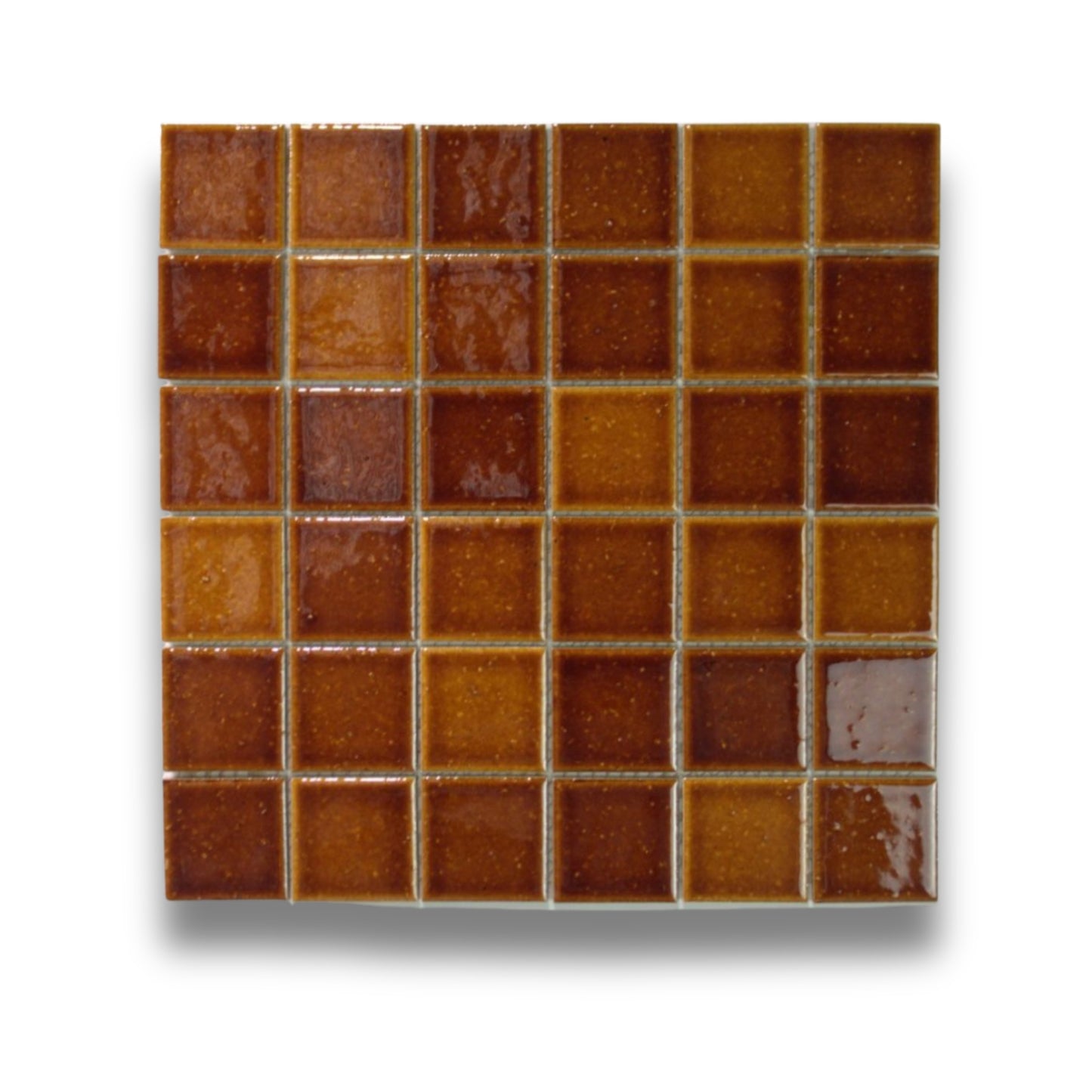 Bonsai Caramel Square Mosaic Gloss