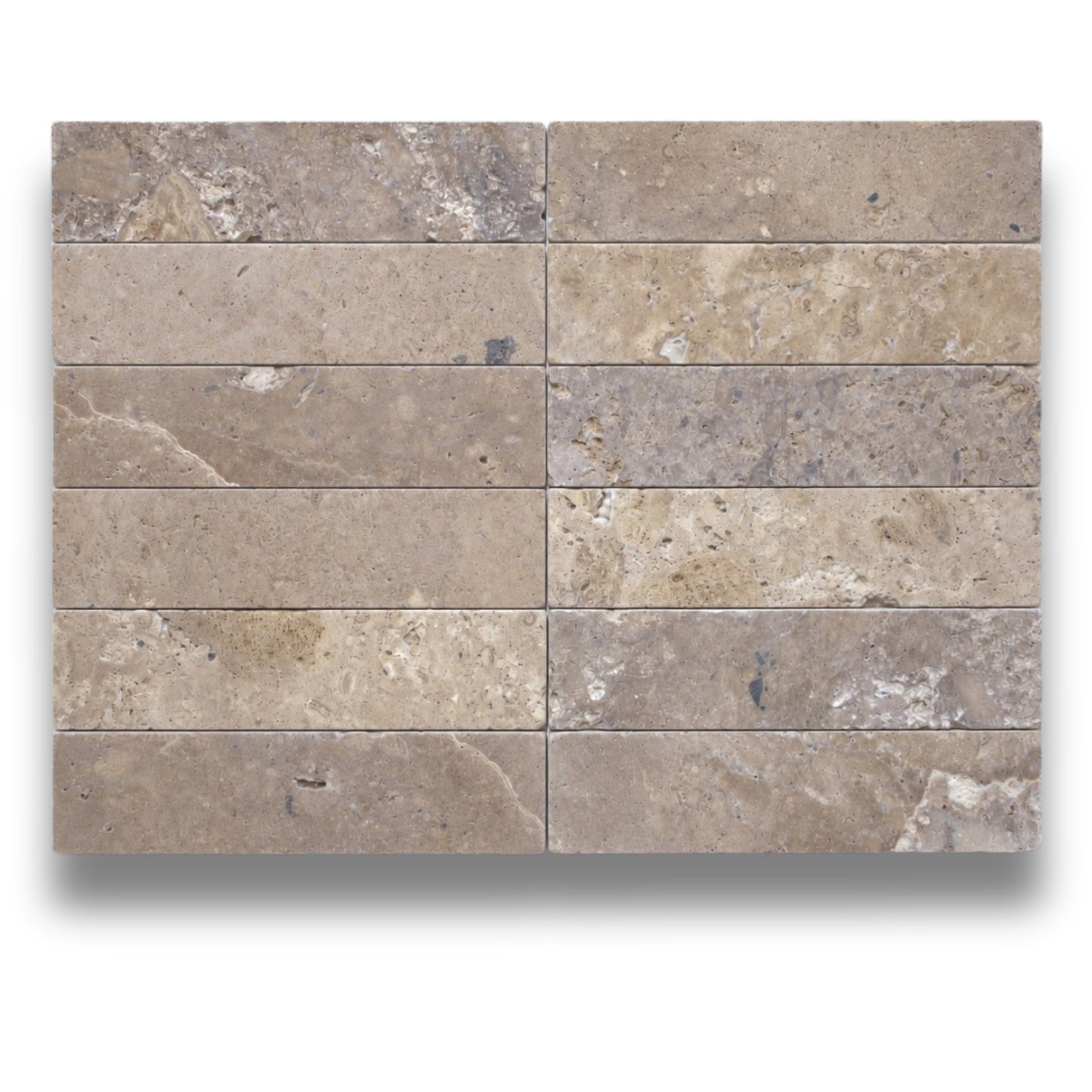 Travertine Noce Antique 50x200mm