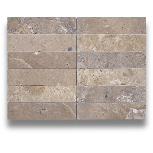 Travertine Noce Antique 50x200mm