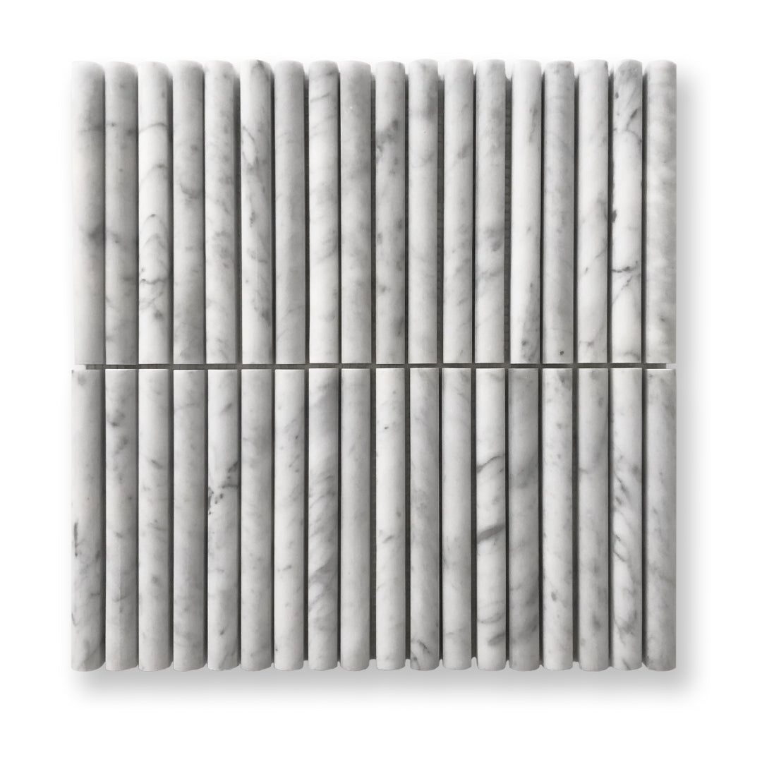 Mini Flute Carrara – Tile Bazaar