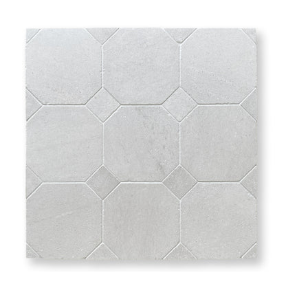 Octagon Gris Travertine 200x200mm