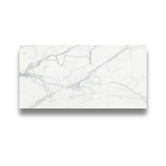 D'Cal Calacatta Deluxe Super White Honed 300x600mm