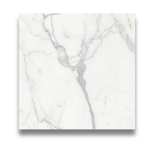 D'Cal Calacatta Deluxe Super White Honed 600x600mm