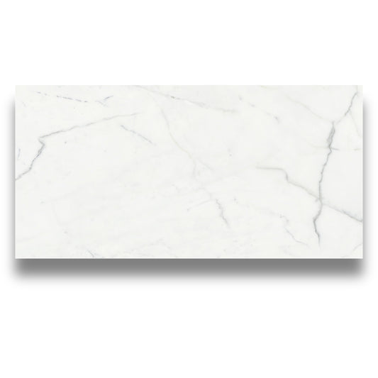 D'Cal Calacatta Deluxe Super White Honed 600x1200mm