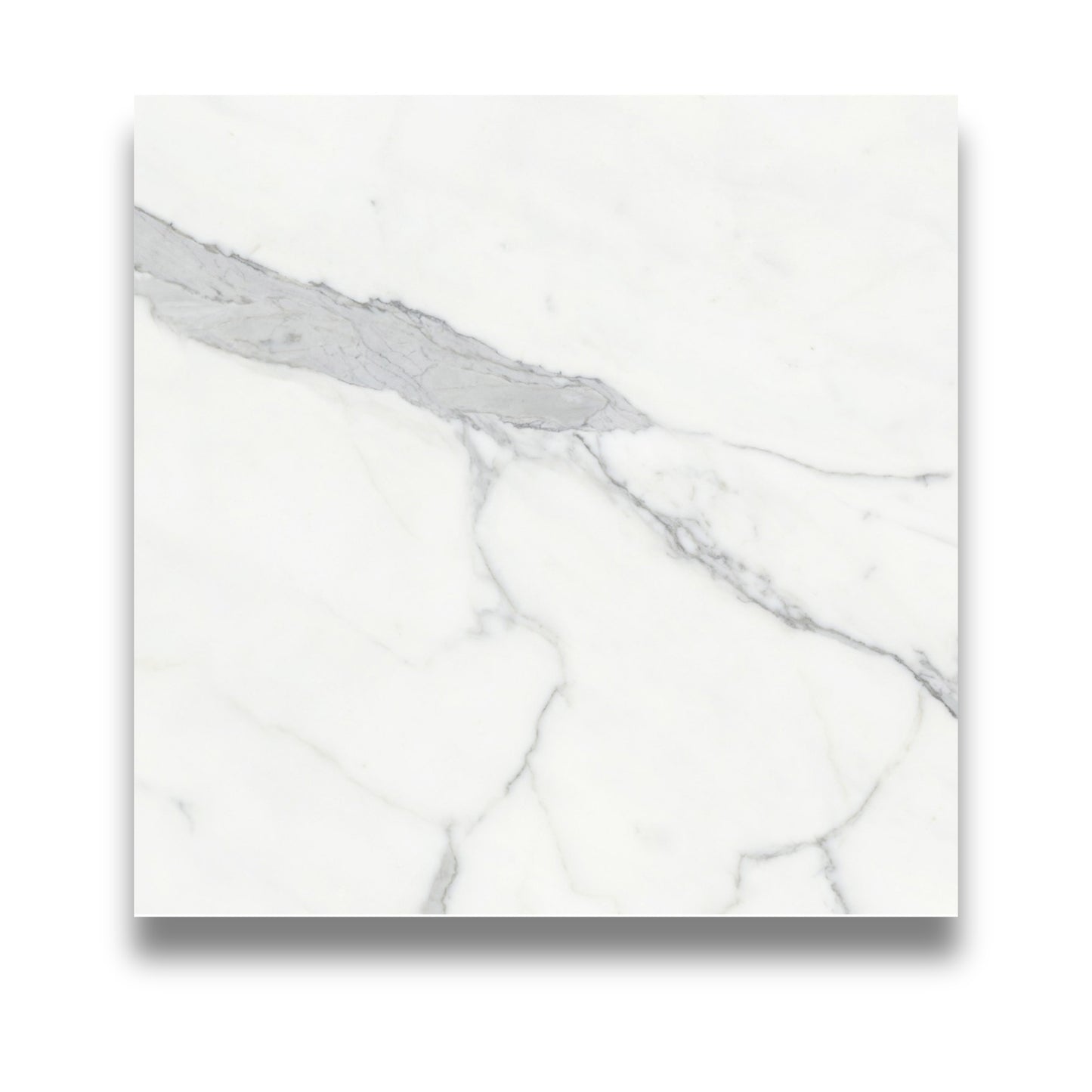 D'Cal Calacatta Deluxe Super White Polished 600x600mm