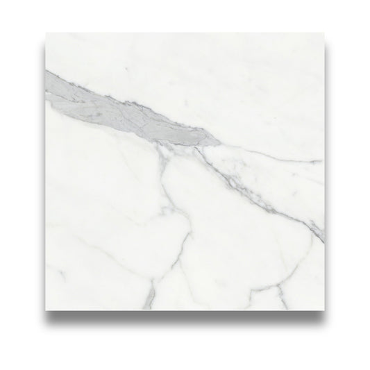 D'Cal Calacatta Deluxe Super White Polished 600x600mm
