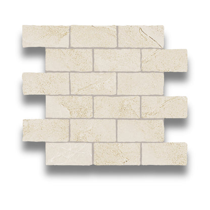 Carefree Nutmeg Mosaic Tumbled Edge