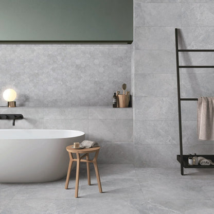 Benz Cinder Hexagon Mosaic Matt 86x100mm