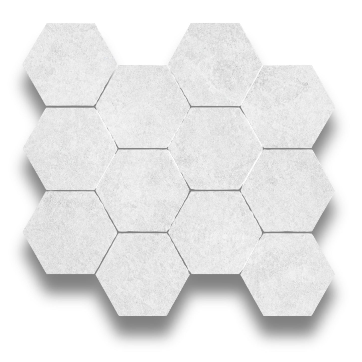 Benz Moon Hexagon Mosaic Matt 86x100mm