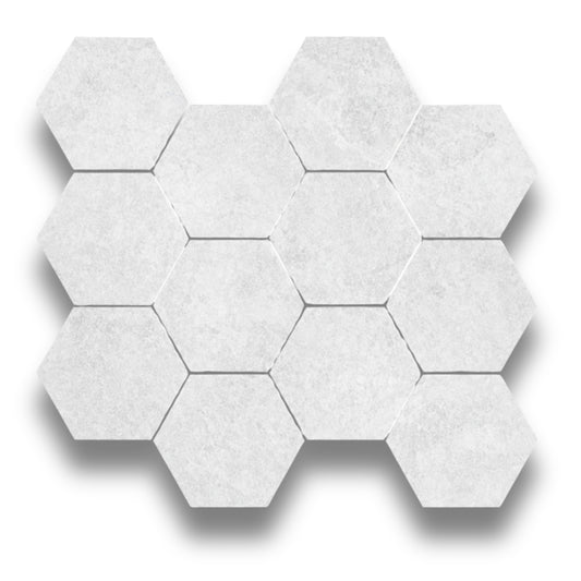 Benz Moon Hexagon Mosaic Matt 86x100mm