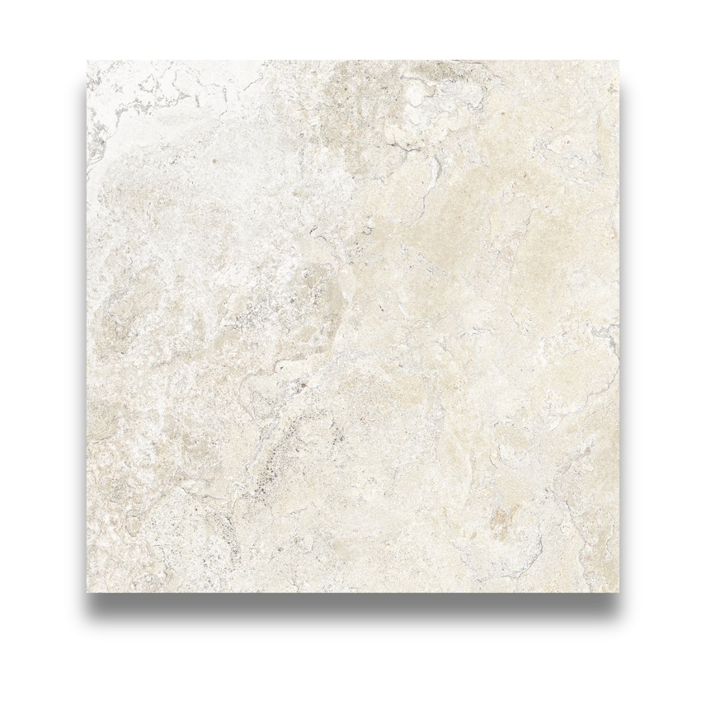 Manor White D-Shape Matt 600x600mm