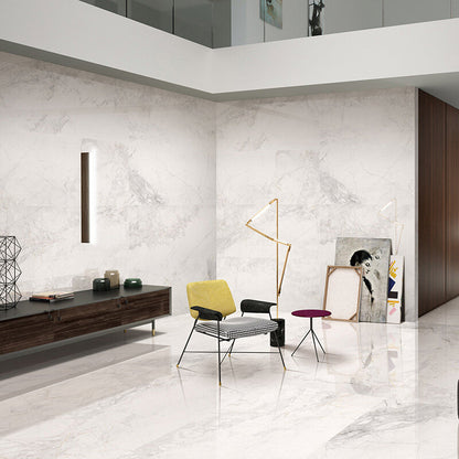 Lilac White Marble Polished 600x1200mm
