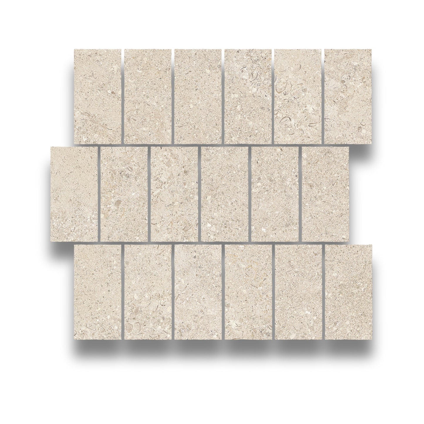 Terrene Clay Split Mosaic Matt 46x95mm