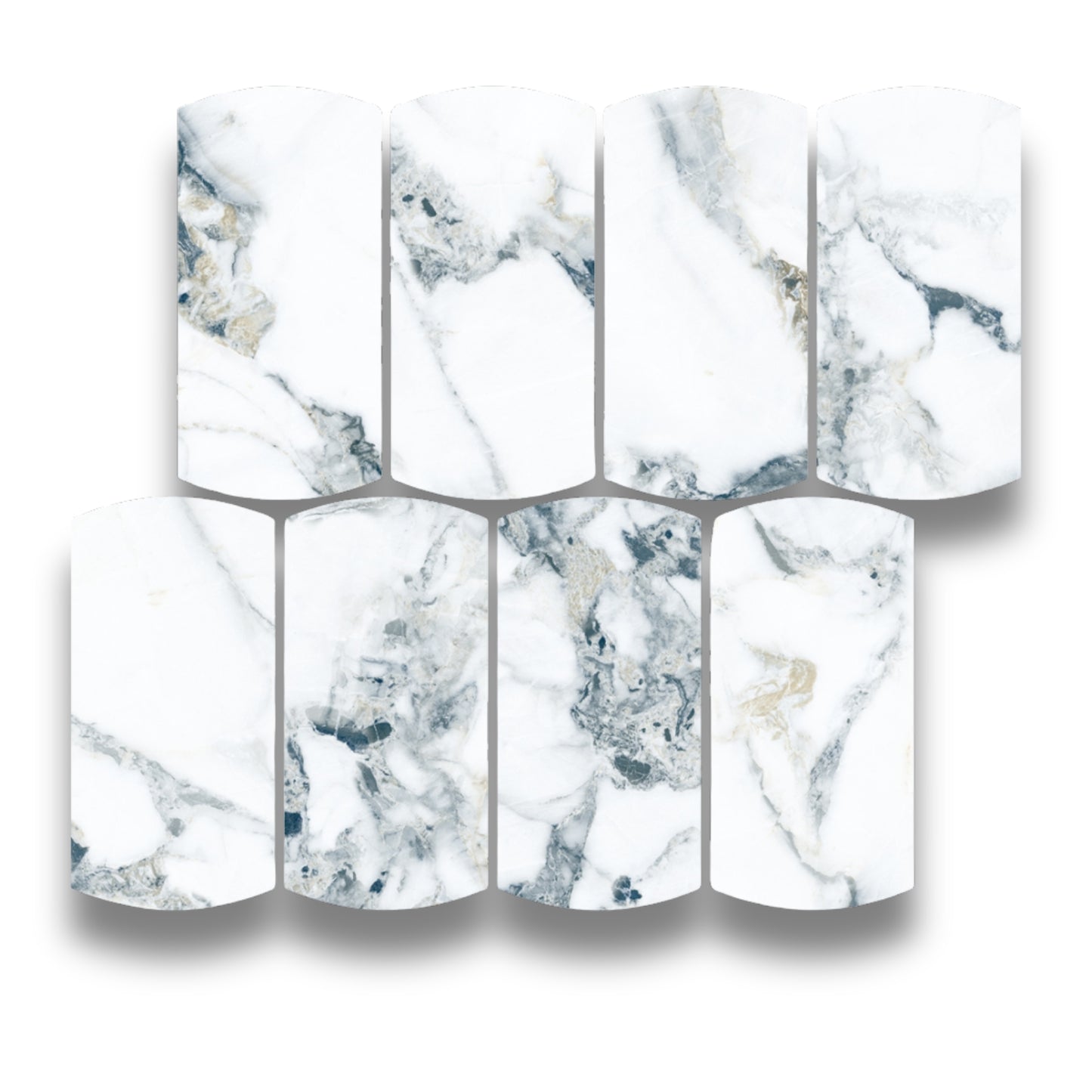 Kaolin Ice Jade Mosaic-Arco