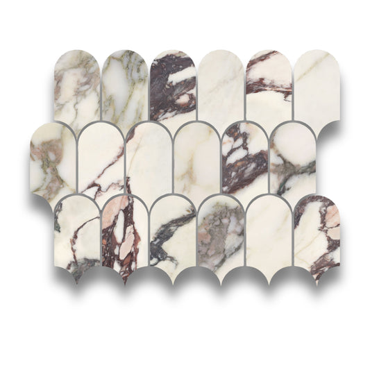 Kaolin Viola Mosaic-Roman Arches