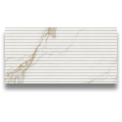 Caldo Calacatta Ribbed Decor 600x1200mm