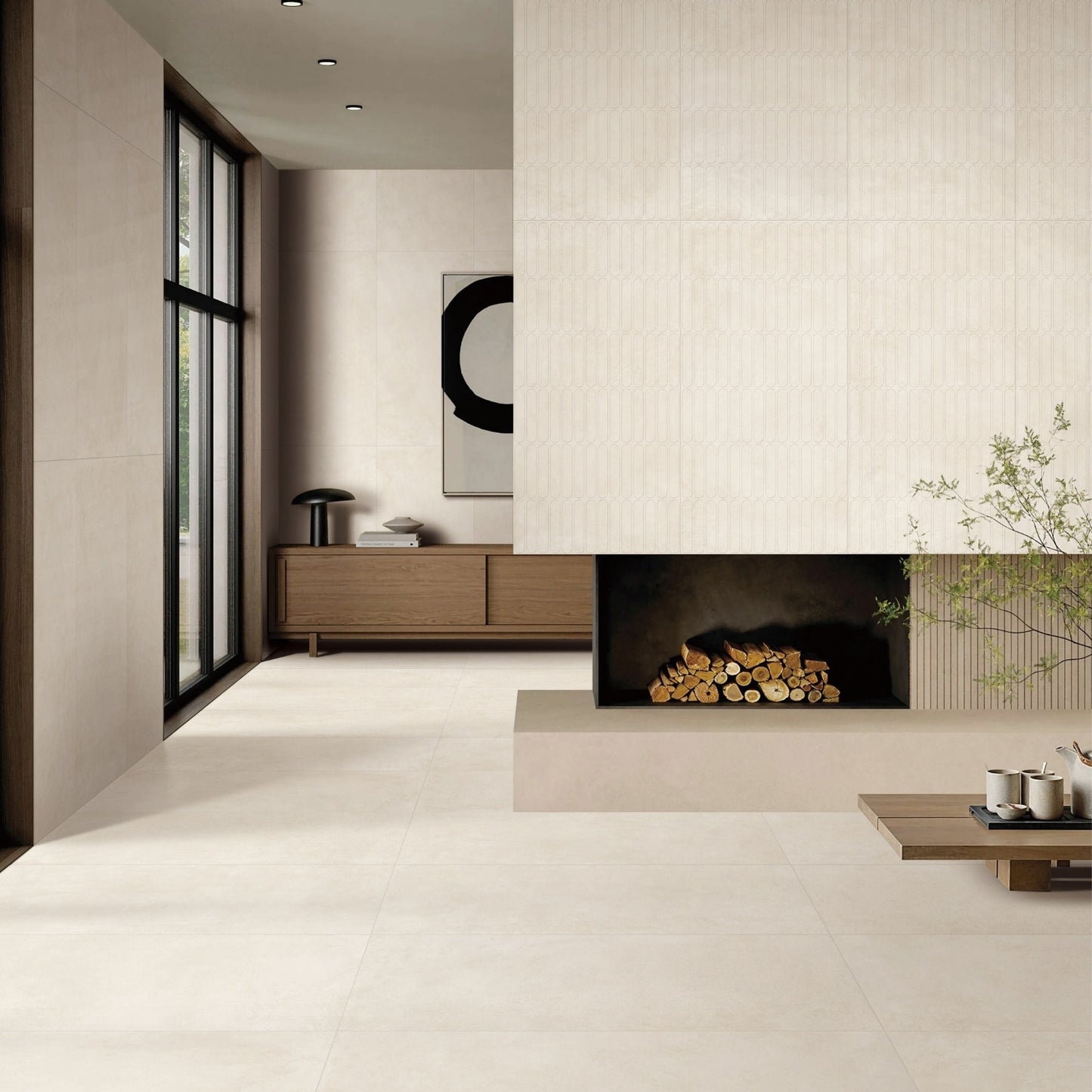 Venezia Sabbia 3D Capsule Feature 600x1200mm