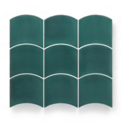 Wave Teal Grassy