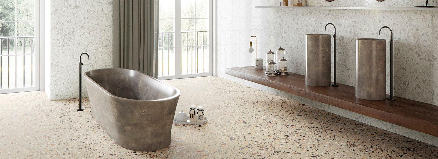Venice Villa Zinc Matt 300x600mm